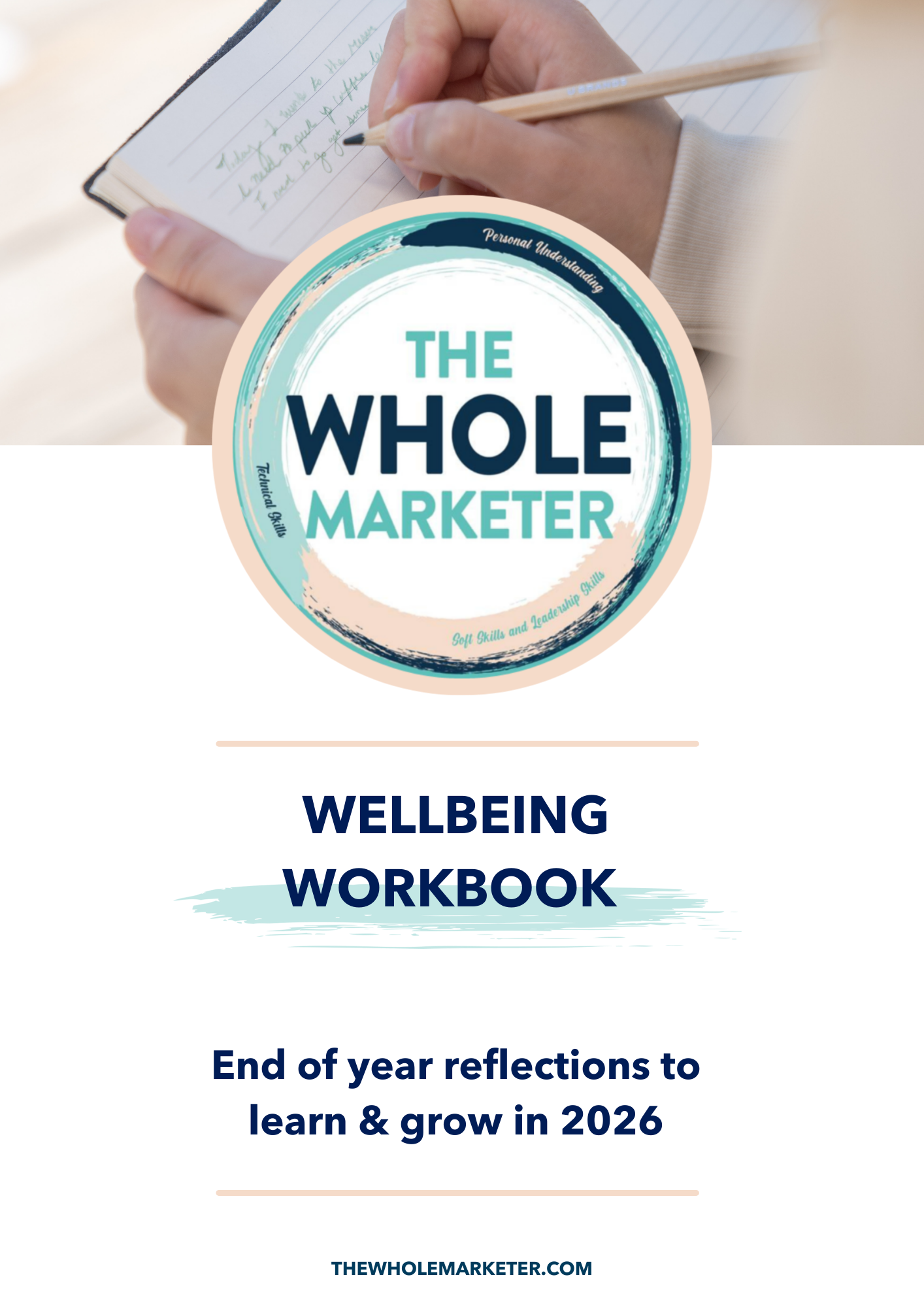 Wellbeing workbook front